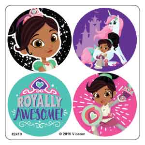 Nella The Princess Knight MiniBadge™ Stickers